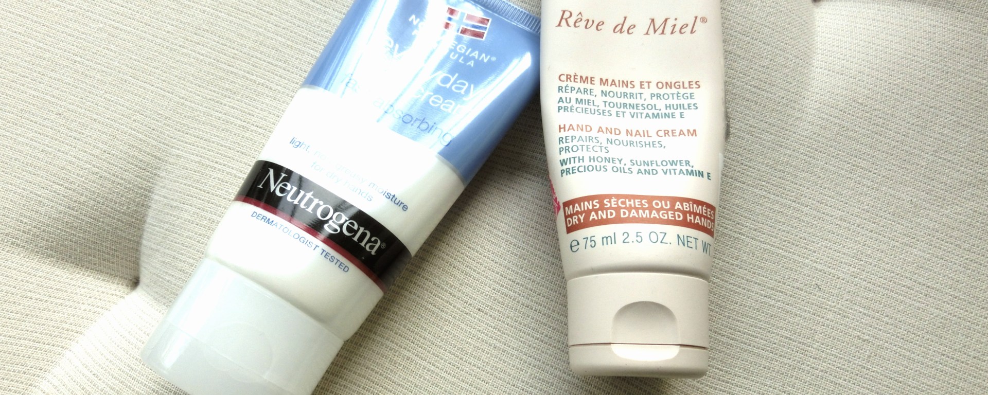 Nuxe and Neutrogena -