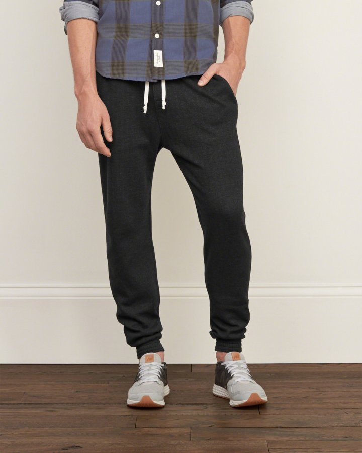 A&F Herringbone Joggers