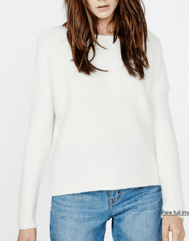 maje ottoman knit angora