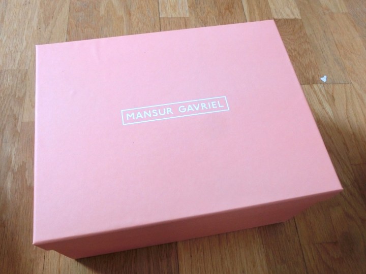 pinkbox mansur gavriel mini backpack