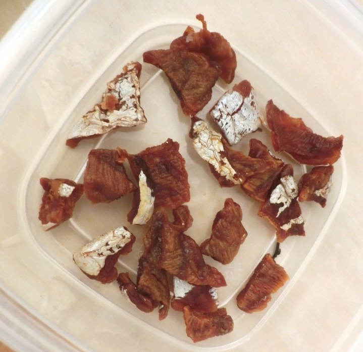 homemade dog treat with just 1 ingredient