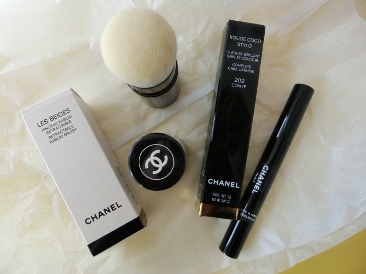 chanel retractable kubaki brush and 202 conte coco stylo review.JPG