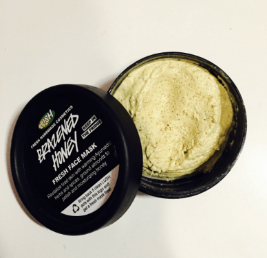 lush brazened honey fresh mask review