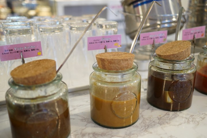 dressings at protein lab