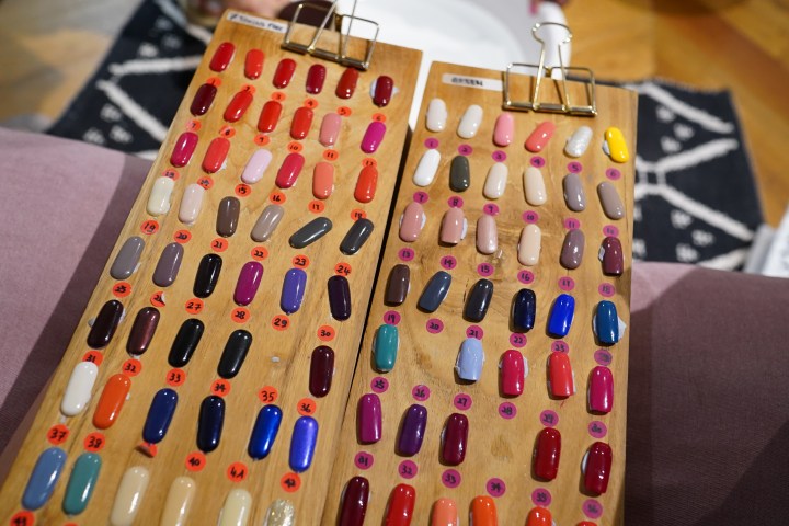 nail colour samples 1